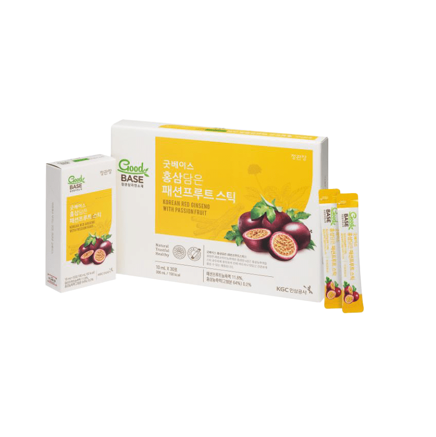 [10ml] Nước Hồng Sâm Chanh Dây KGC Good Base Cheong Kwan Jang (10ml x 30 Gói)