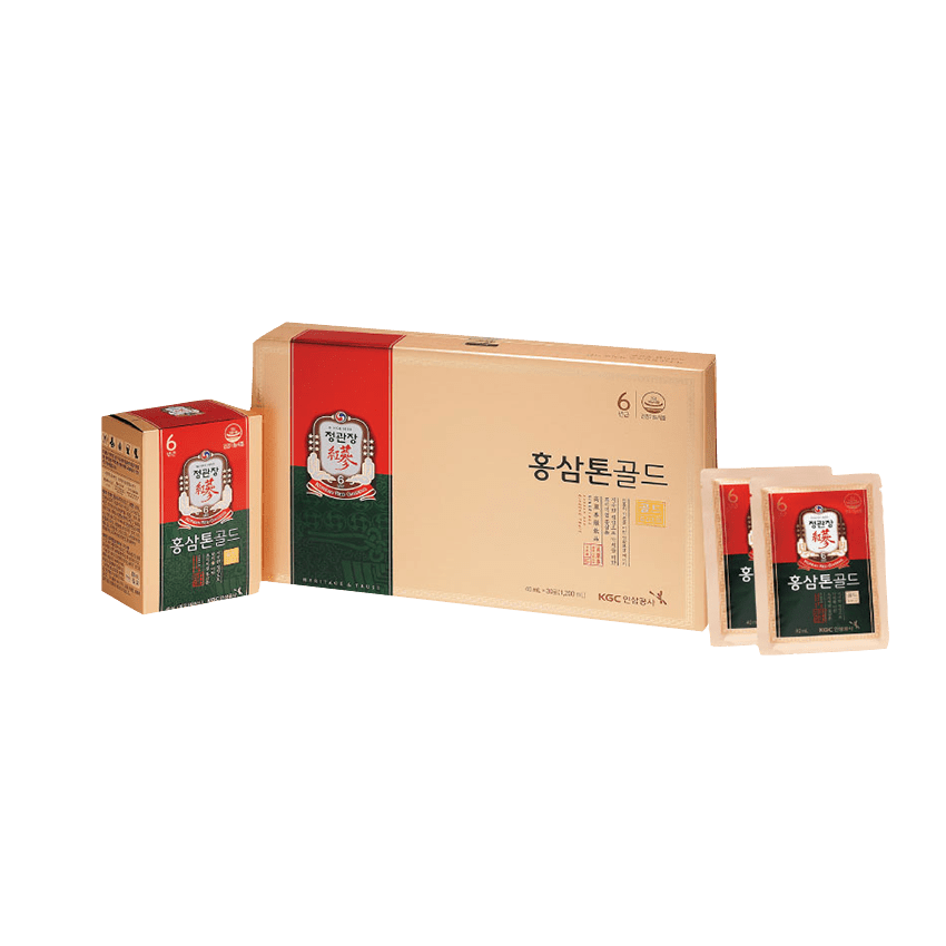 Nước Hồng Sâm Tonic Gold KGC (40ml x 30 Gói)