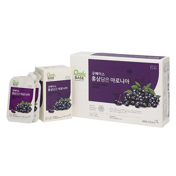 [50ml] Nước Hồng Sâm Anh Đào Đen KGC Aronia Good Base Cheong Kwan Jang (50ml x 30 Gói)