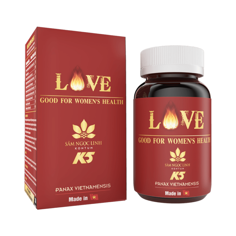 TPBVSK Viên Love Good For Women’s Health Sâm Ngọc Linh
