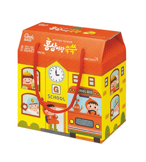 Nước Hồng Sâm Goodbase KGC Cheong Kwan Jang Trẻ Em 6+ Tuổi (30ml x 28 Gói)